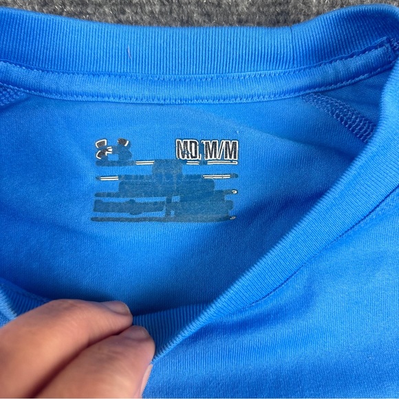 UNDER ARMOUR Men’s Light Blue Athletic T-Shirt size: Medium - Picture 4 of 6